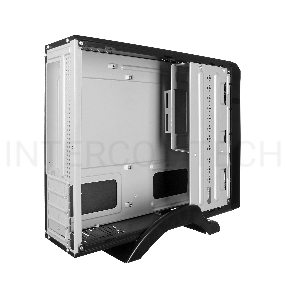 Корпус MiniITX Exegate MI-207 Black, miniITX/mATX, <без БП>, 2*USB, Audio    