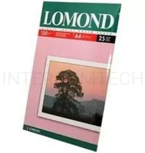 Фотобумага Lomond 0102043 A4/150г/м2/25л./белый глянцевое для струйной печати
