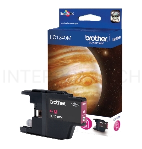 Картридж струйный Brother LC1240M пурпурный для Brother MFC-J6510DW/J69010DW