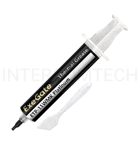 Термопаста ExeGate ETP-11WMK Platinum (11 Вт/(м•К), 30г, шприц с лопаткой)