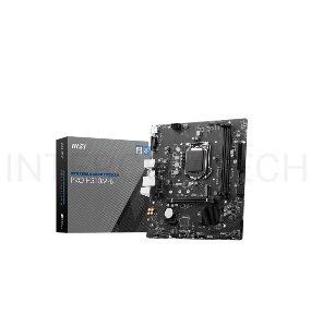 Материнская плата MSI PRO H510M-B Soc-1200 Intel H470 2xDDR4 mATX AC`97 8ch(7.1) GbLAN+VGA+HDMI (Supports 10th Gen only)