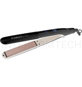Щипцы для волос Scarlett SC-HS60T82 (черный с белым)