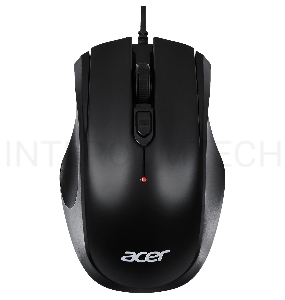 Мышь Acer OMW020 черный оптическая (1600dpi) USB
