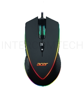 Мышь Acer OMW131 черный оптическая (6000dpi) USB (7but)