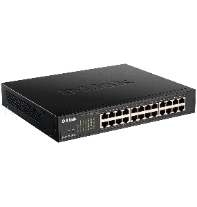 Коммутатор D-Link DGS-1100-24PV2/A1A Настраиваемый L2 коммутатор c 24 портами 10/100/1000Base-T (12 портов РоЕ 802.3af/at, PoE-бюджет 100 Вт)