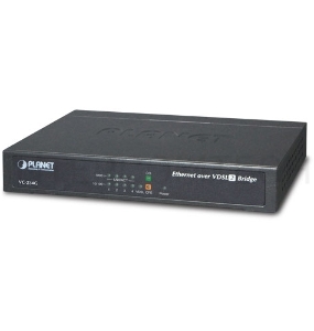 Конвертер Ethernet в VDSL2 VC-234G , внешний БП 4-Port 10/100/1000T Ethernet to VDSL2 Bridge - 30a profile w/ G.vectoring, RJ11