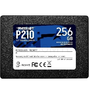 Накопитель SSD Patriot P210 256GB, SATA 2.5