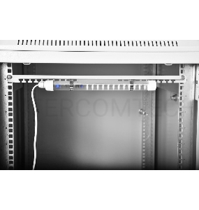 Панель осветительная Rem, с кронштейном серого цвета, 1U, 40х484х35 мм (ВхШхГ), 230V, 19