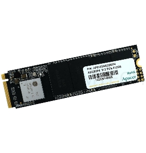 Накопитель SSD Apacer 512Gb M.2 AS2280P4 PCIe Gen3x4 MTBF 1.5M, 3D TLC, Retail (AP512GAS2280P4-1)