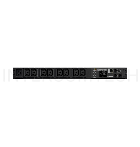 Блок распределения питания PDU CyberPower 20MHVIEC8FNET(31005) NEW Monitor 1U type PDU, 16Amp, 8 IEC outlets, PPBE management S/W.