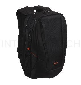 Рюкзак ExeGate EX264618RUS Office PRO B1523 Black, water resistant, черный, водоотталкивающий полиэстер, 15.6