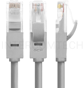 Патч-корд Greenconnect PROF категории 7 ethernet  0.3m F/FTP,  RJ45, CU, 28 AWG, литой, пряGreenconnect Патч-корд прямой 2.5m, UTP кат.5e, серый, позолоченные контакты, 24 AWG, литой, GCR-51080 ethernet high speed 1 Гбит/с, RJ45, T568B  Greenconnect Патч-