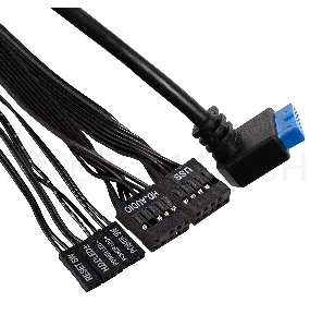 Корпус Desktop ExeGate FL-102-TPS300 (mini-ITX, БП TPS300 с вент. 8см, 2*USB + 1*USB3.0, аудио, черный)
