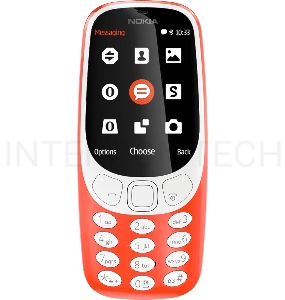 Телефон сотовый Nokia 3310 DS (2017) Red  TA-1030 [A00028102]
