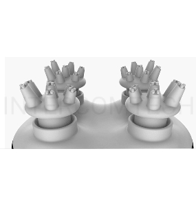 Умный вибромассажер для головы FITTOP M-Hand-E, зеленый