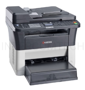 МФУ Kyocera Ecosys FS-1125MFP, лазерный принтер/сканер/копир/факс A4, 25 стр/мин, 1800x600 dpi, 64 Мб, ADF, дуплекс, подача: 251 лист., вывод: 100 лист., Ethernet, USB, ЖК-панель