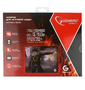Коврик для мыши Gembird MP-GAME23, рисунок- 