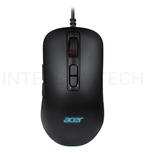 Мышь Acer OMW135 черный оптическая (3200dpi) USB (7but)
