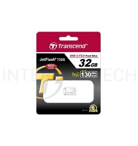 Флеш Диск Transcend 32GB JetFlash 720S (Silver) USB 3.1