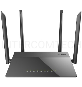 Маршрутизатор беспроводной D-Link DIR-841 (DIR-841/RU/A1A) AC1200 1000BASE-T черный