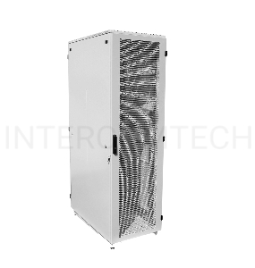 Шкаф телекоммуникационный напольный 42U (600x800) дверь перфорированная 2 шт. (3 места), [ ШТК-М-42.6.8-44АА ]