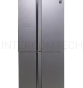 Холодильник Sharp SJ-FS97VSL серебристое стекло/стекло (трехкамерный)