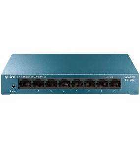 Коммутатор TP-Link LS108G 8-портовый 10/100/1000 Мбит/с настольный коммутатор SMB