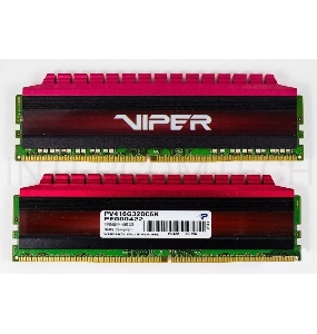 Модуль памяти Patriot DIMM DDR4 2x8Gb 3200MHz PV416G320C6K RTL PC4-25600 CL16 288-pin 1.35В
