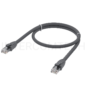 Патч-корд GCR прямой 3.0m UTP кат.6, серый, 24 AWG, ethernet high speed, RJ45, T568B, GCR-52593