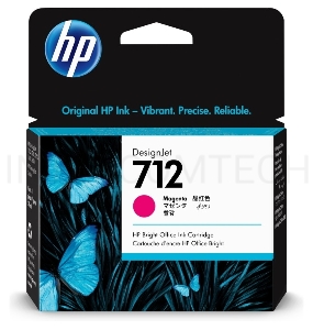 Картридж струйный HP 712 3ED68A пурпурный (29мл) для HP DJ Т230/630