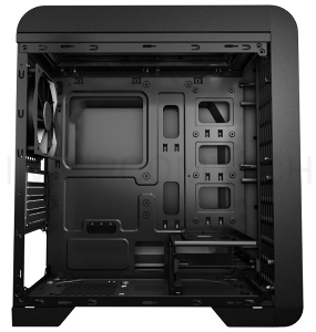 Корпус Aerocool Qs-240 черный без БП mATX 4x120mm 2xUSB2.0 1xUSB3.0 audio bott PSU