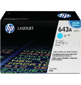 Тонер-картридж HP Q5951A голубой для Color LaserJet 4700 10000стр.
