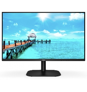 Монитор 27'' AOC LCD 27B2AM 16:9] 1920х1080(FHD) VA, nonGLARE, 250cd/m2, H178°/V178°, 4000:1, 20M:1, 16.7M, 4ms, VGA, HDMI, Tilt, Speakers, 3Y, Black