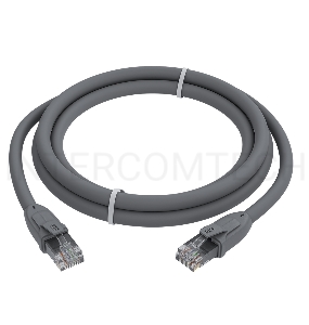 Патч-корд GCR прямой 7.5m UTP кат.6, серый, 24 AWG, ethernet high speed, RJ45, T568B, GCR-52596