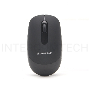 Мышь беспров. Gembird MUSW-365, 2.4ГГц, черн, soft touch, 3кн, 1000DPI