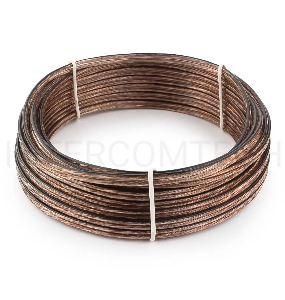 Акустический кабель Cablexpert CC-TC2x1,0-10M, прозрачный,  10 м, бухта