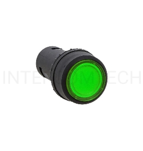 Кнопка SW2C-10D с подсветкой зел. NO EKF sw2c-md-g