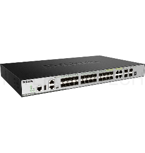 Коммутатор D-Link DGS-3630-28SC/A2ASI 4G 20SFP 4SFP+ управляемый