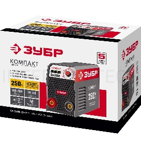 Сварочный инвертор ЗУБР СА-250К  250 А, MMA, 8400 Вт, 220 В, 1.6-6 мм