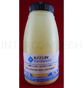 Тонер HP LJ Pro200 M251/M276MFP Yellow, химический (фл.40г.) Katun фас. России