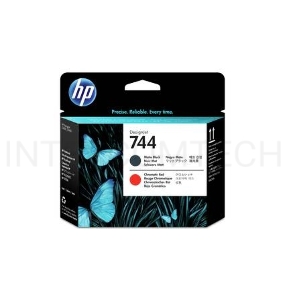 Печатающая головка HP 744 Matte Black & Red Printhead