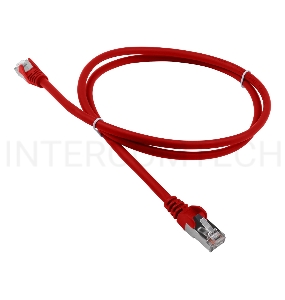 Патч-корд LANMASTER LSZH FTP кат.5e, 3.0 м, красный