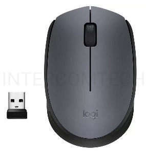 Мышь беспроводная Logitech M170, Gray [910-004646/910-004642)