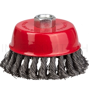 Кордщетка STAYER 35128-080_z01  чашечная для УШМ плетёные пучки проволоки 0.5мм 80мм/М14