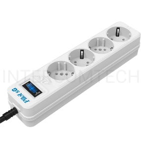 Сетевой фильтр ZIS PILOT Surge protector Pilot SG5 5 outlets (GP), 10A / 2.2kVt, automatic circuit-breaker, 7 m