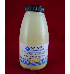 Тонер HP CP 1210/15/1510/18/25/CM 1312 MFP Yellow, химический (фл.45г.) Katun фас. Россия