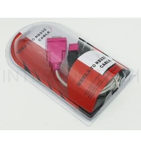 Кабель AM/Com port 9pin 1.2м VCOM адаптер USB -> RS232, DE9P (добавляет в систему новый COM порт), VUS7050