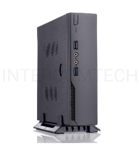 Корпус с блоком питания 120 Ватт/ Foxline FL-L01-AD120-D65 mITX case (1L),w/2xUSB3.0, VESA, CPU cooler, w/120W pwr adapter, w/pwr cord
