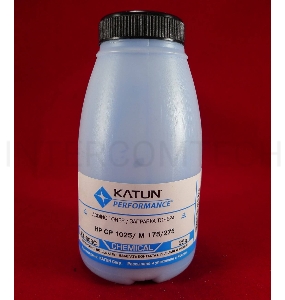 Тонер HP CP 1025/M 175/275 Cyan, химический (фл.25г.) Katun фас. Россия