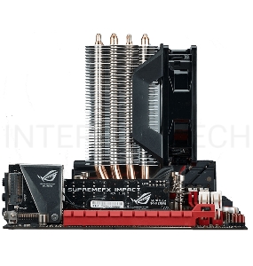 Кулер Cooler Master Hyper H410R, 600-2000 RPM, 100W, 4-pin, Red LED fan, Full Socket Support